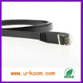 Cat5e / cat6 ftp câble de raccordement plat / câble de raccordement / câble LAN